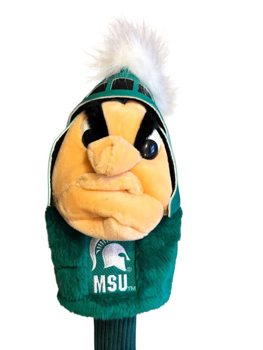 Team Effort Michigan State Spartans Mascot Golf Club Head Cover Plush Driver